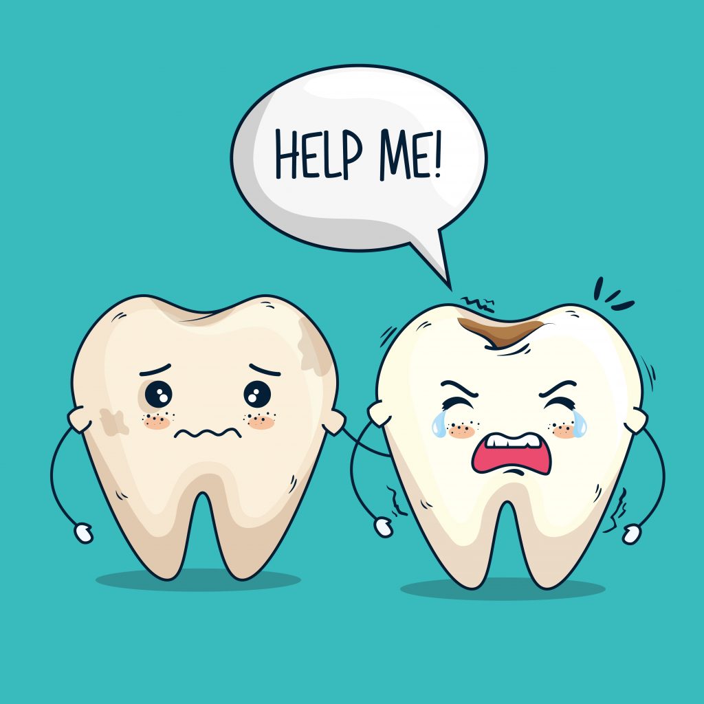 Hilfe für den Zahn